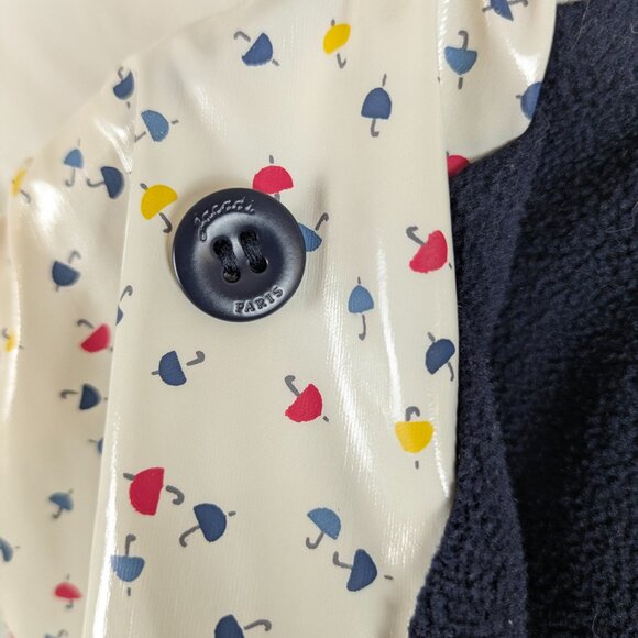 Jacadi Paris Toddler Raincoat - Umbrella Print - Size 3T - Picture 9 of 9